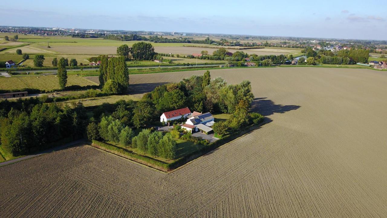 B&B 'T Wit Reigertje Oudenburg Buitenkant foto